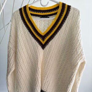 MANGO - Preppy Style Sweater